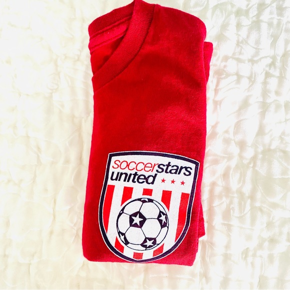 Boys SUPER SOCCER STARS Advanced Clinic T-Shirt SZ S - Picture 7 of 8